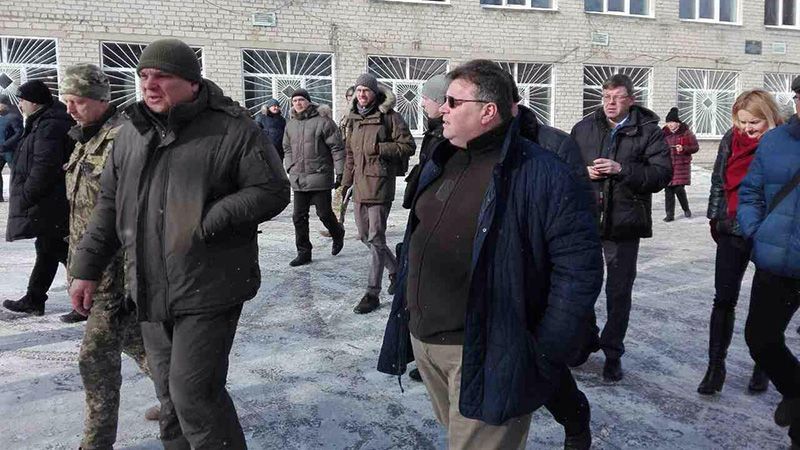 В Авдеевку приехал Министр иностранных дел Литвы В Авдеевку приехал Министр иностранных дел Литвы
