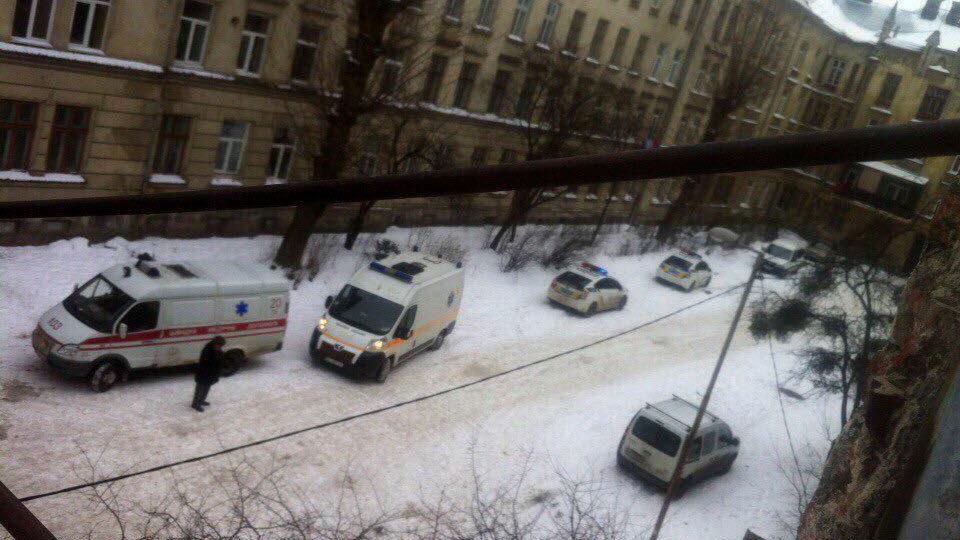 Во Львове прозвучал взрыв Во Львове прозвучал взрыв