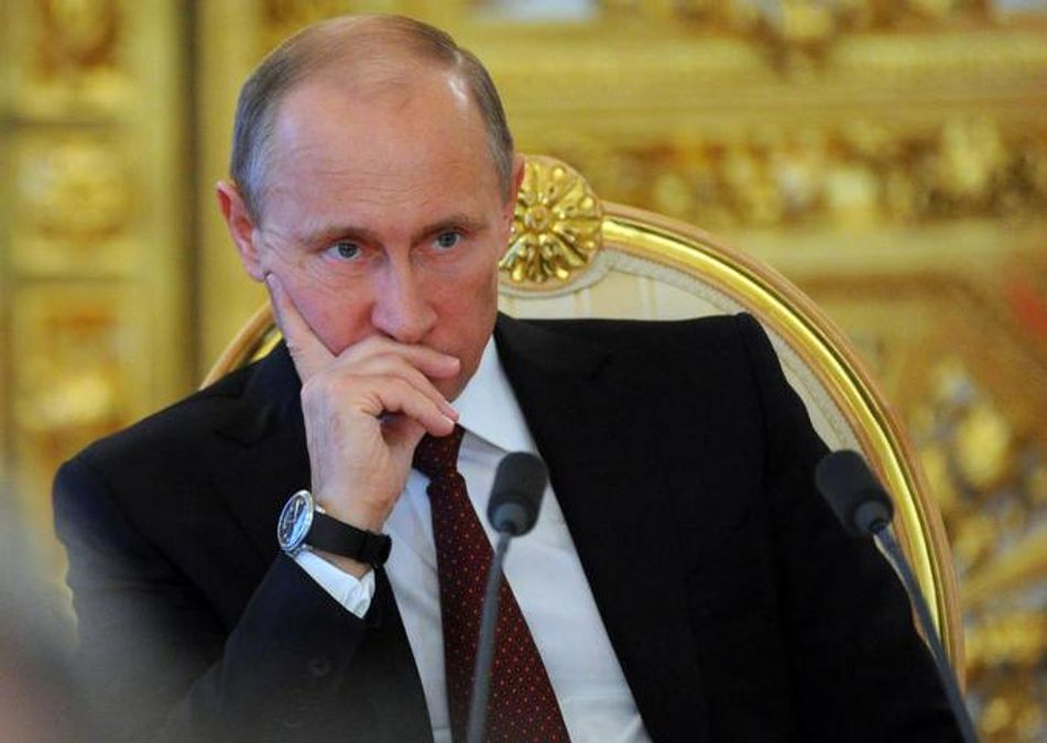 Карикатурист влучно висміяв великий "апетит" Путіна до Трампа Карикатурист влучно висміяв великий "апетит" Путіна до Трампа