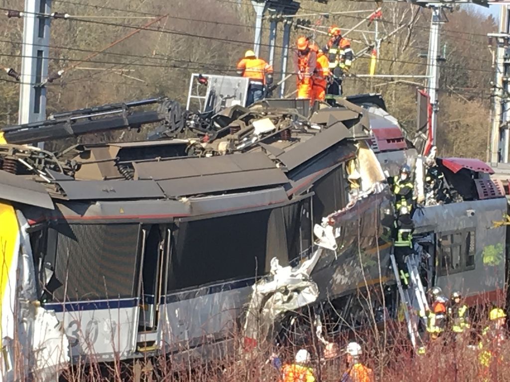 В Люксембурге столкнулись два поезда: опубликованы фото