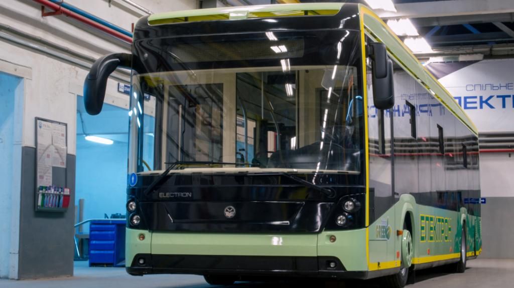Один из украинских городов планирует использовать электробусы как общественный транспорт