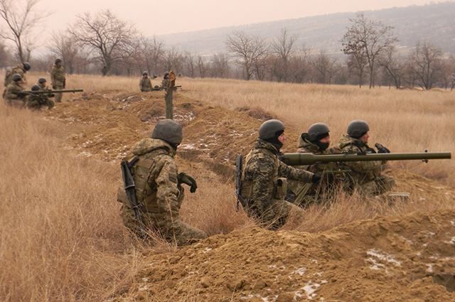 Украинский спецназ потренировался на границе с Румынией