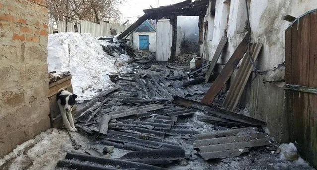 Авдіївка, Донбас, обстріл Авдіївка, Донбас, обстріл