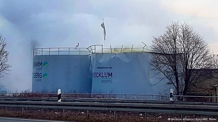 В Германии произошла авария на химзаводе В Германии произошла авария на химзаводе