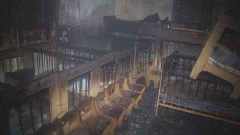 Сильна пожежа спалахнула у дитячому садку у Львові 