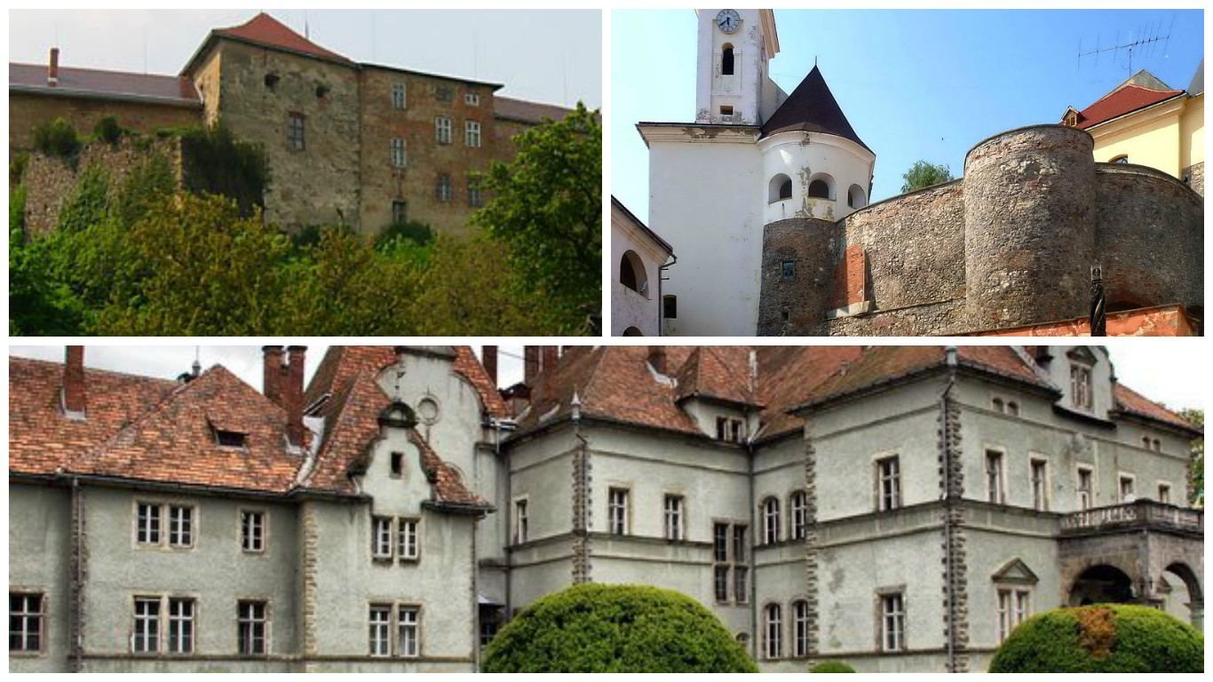Дивовижні замки Закарпаття: палац Шенборна, замки Мукачівський і Ужгородський