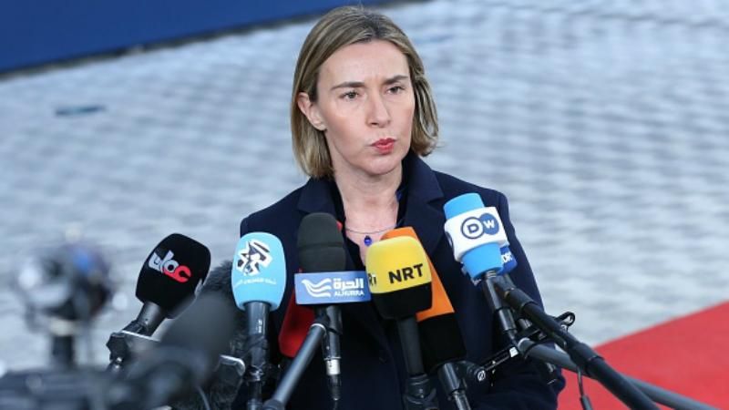 Могеріні зізналась, що збереження санкцій проти Росії для неї не головне Могеріні зізналась, що збереження санкцій проти Росії для неї не головне