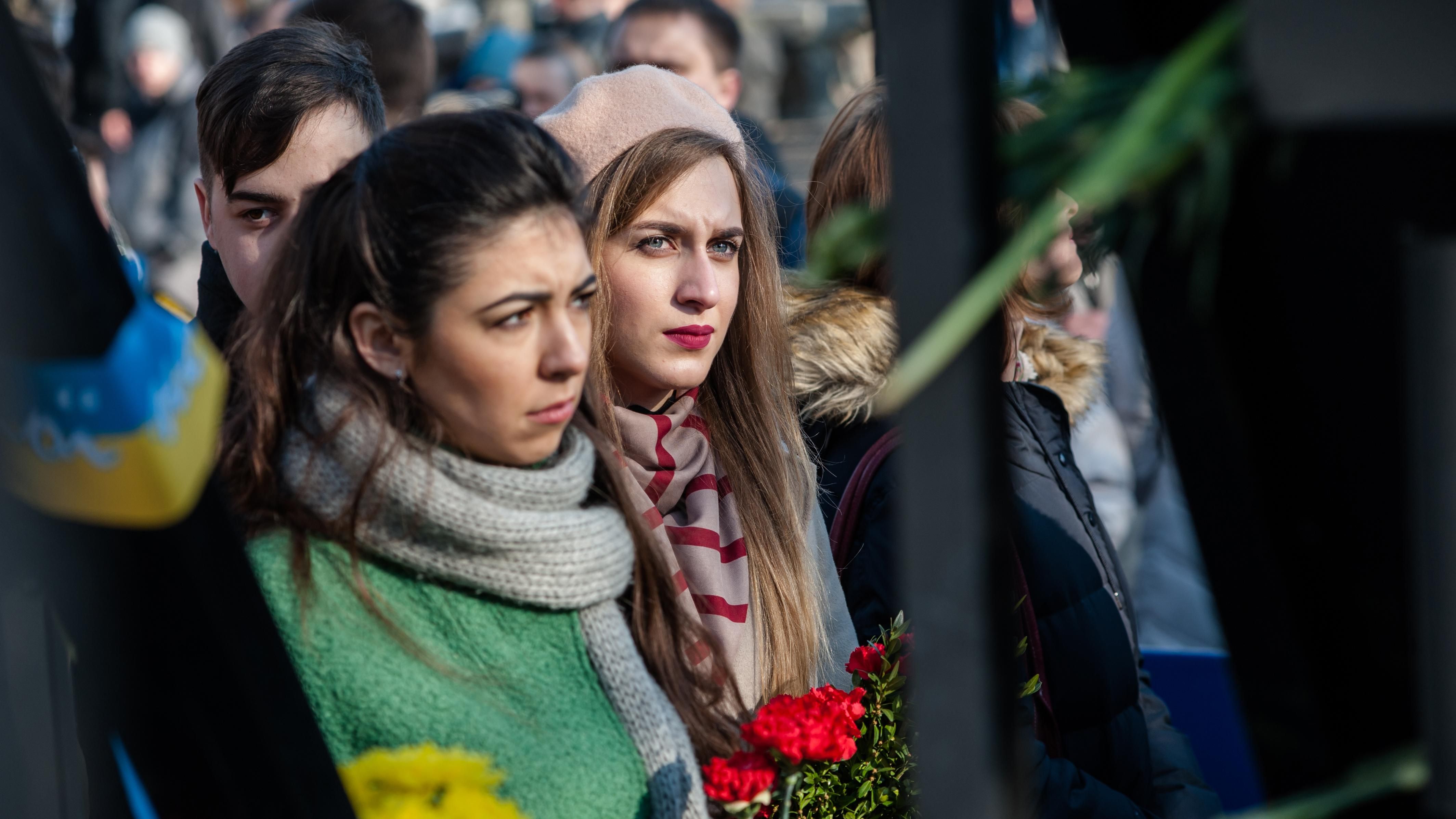 Як Київ віддавав шану Героям Євромайдану: з'явилися фото 