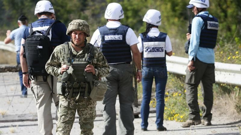 Боевики совершили циничную вооруженную провокацию против наблюдателей ОБСЕ