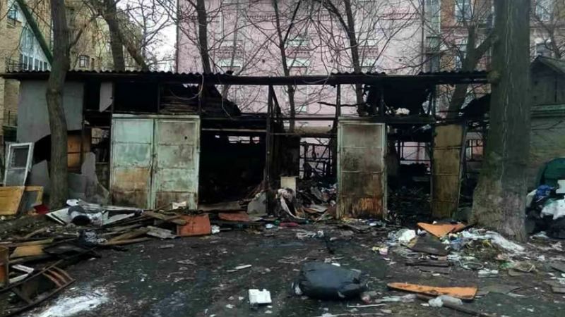 Жуткий пожар в Киеве: двое человек сгорели заживо