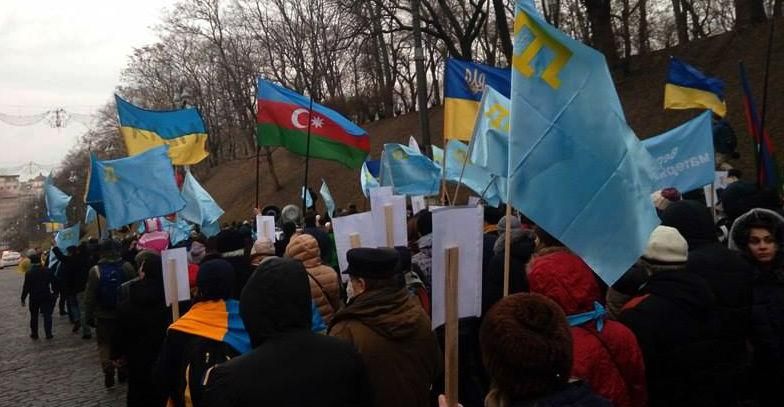 Крим – це Україна: з'явилися фото з Маршу солідарності з кримськотатарським народом