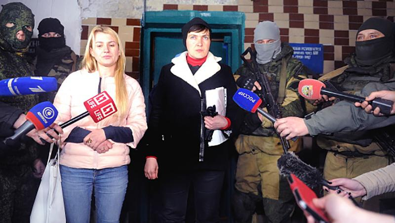Журналист отметил интересную деталь визита Савченко на Донбасс