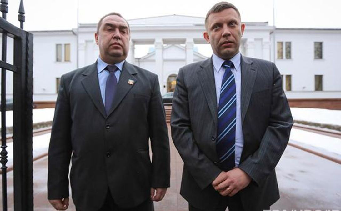 Ватажки "ДНР" та "ЛНР" з погрозами вимагають припинити блокаду Донбасу Ватажки "ДНР" та "ЛНР" з погрозами вимагають припинити блокаду Донбасу