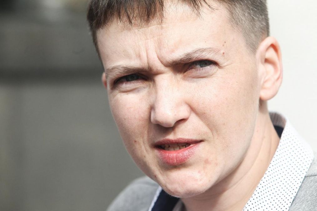 У мережі з'явилась влучна карикатура на дії Надії Савченко У мережі з'явилась влучна карикатура на дії Надії Савченко