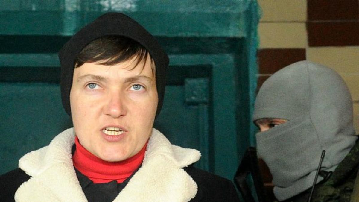 Савченко рассказала, к чему подстрекала украинских военных на Донбассе Савченко рассказала, к чему подстрекала украинских военных на Донбассе