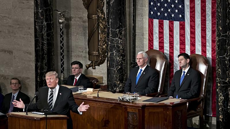 Про що Трамп говорив у конгресі: основні тези Про що Трамп говорив у конгресі: основні тези