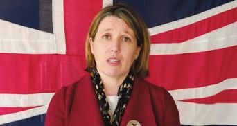 Посол Великобритании присоединилась к флешмобу в поддержку ветеранов АТО