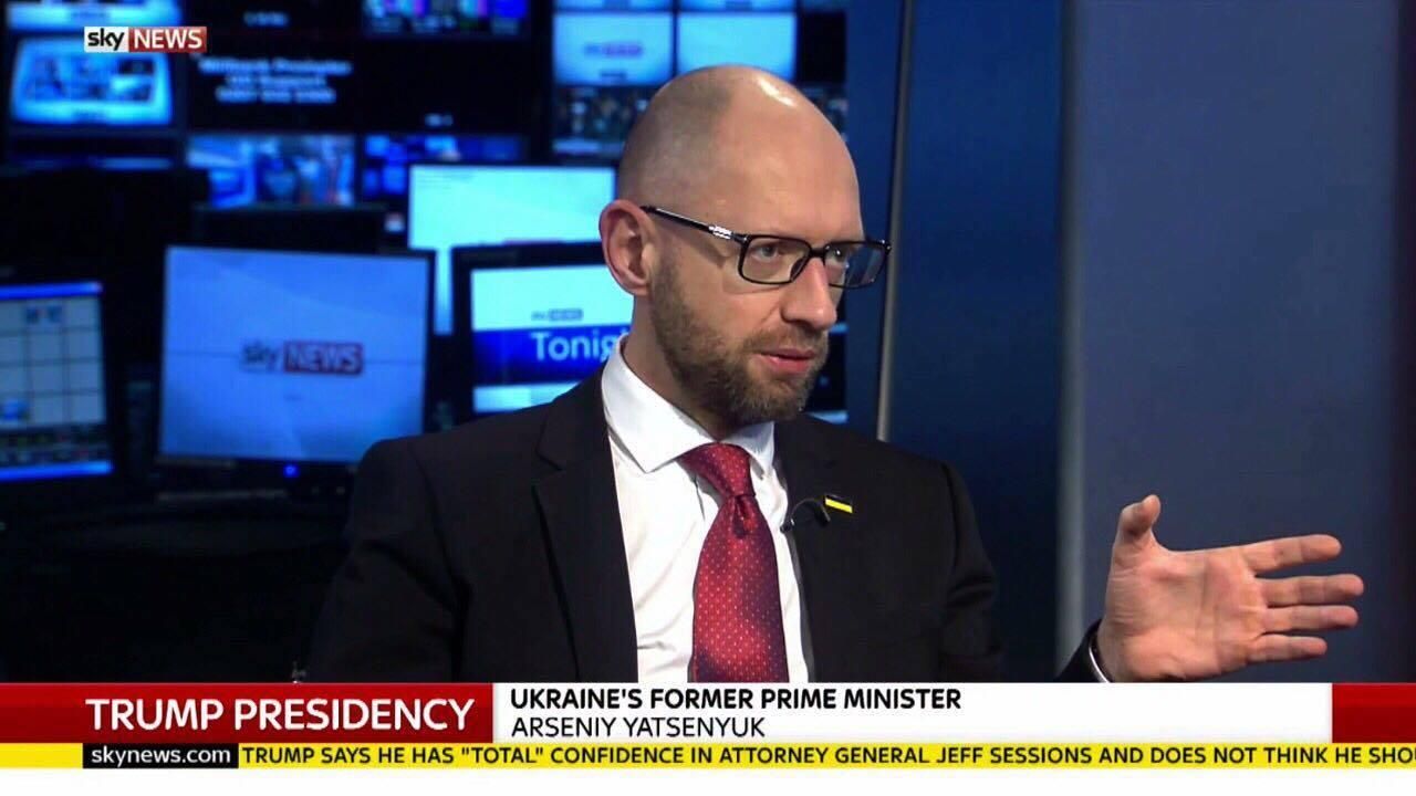 Яценюк в Лондоне: Вопрос оборонительного оружия ключевой. Россия угрожает не только Украине