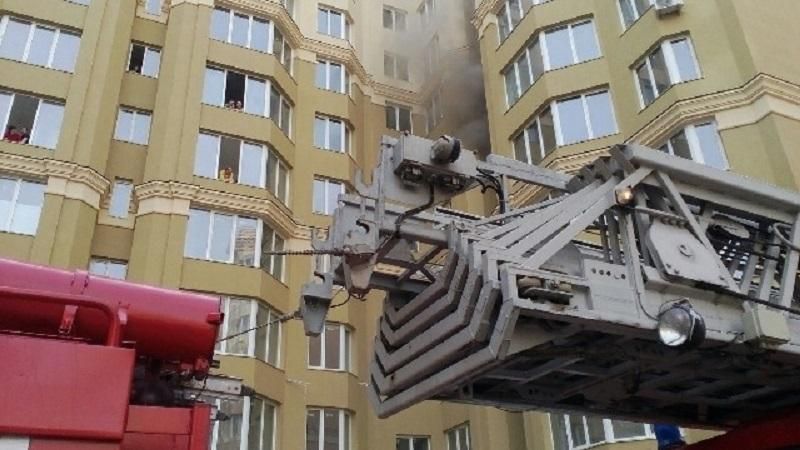 Через пожежу на Київщині евакуювали 70 людей