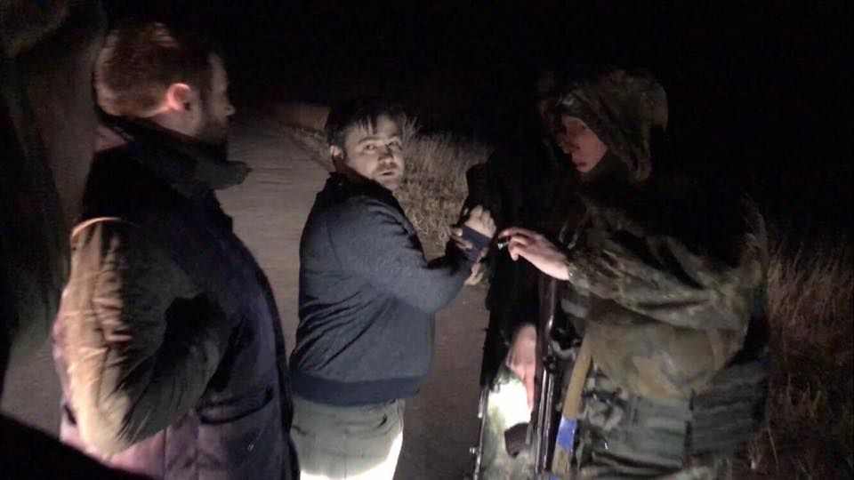 Помощник нардепа сбил участника блокады и скрылся Помощник нардепа сбил участника блокады и скрылся