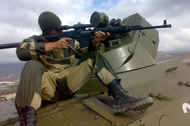 Сили АТО знищили російського снайпера Сили АТО знищили російського снайпера