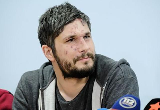 Раненый британский журналист вновь отправился в зону АТО Раненый британский журналист вновь отправился в зону АТО