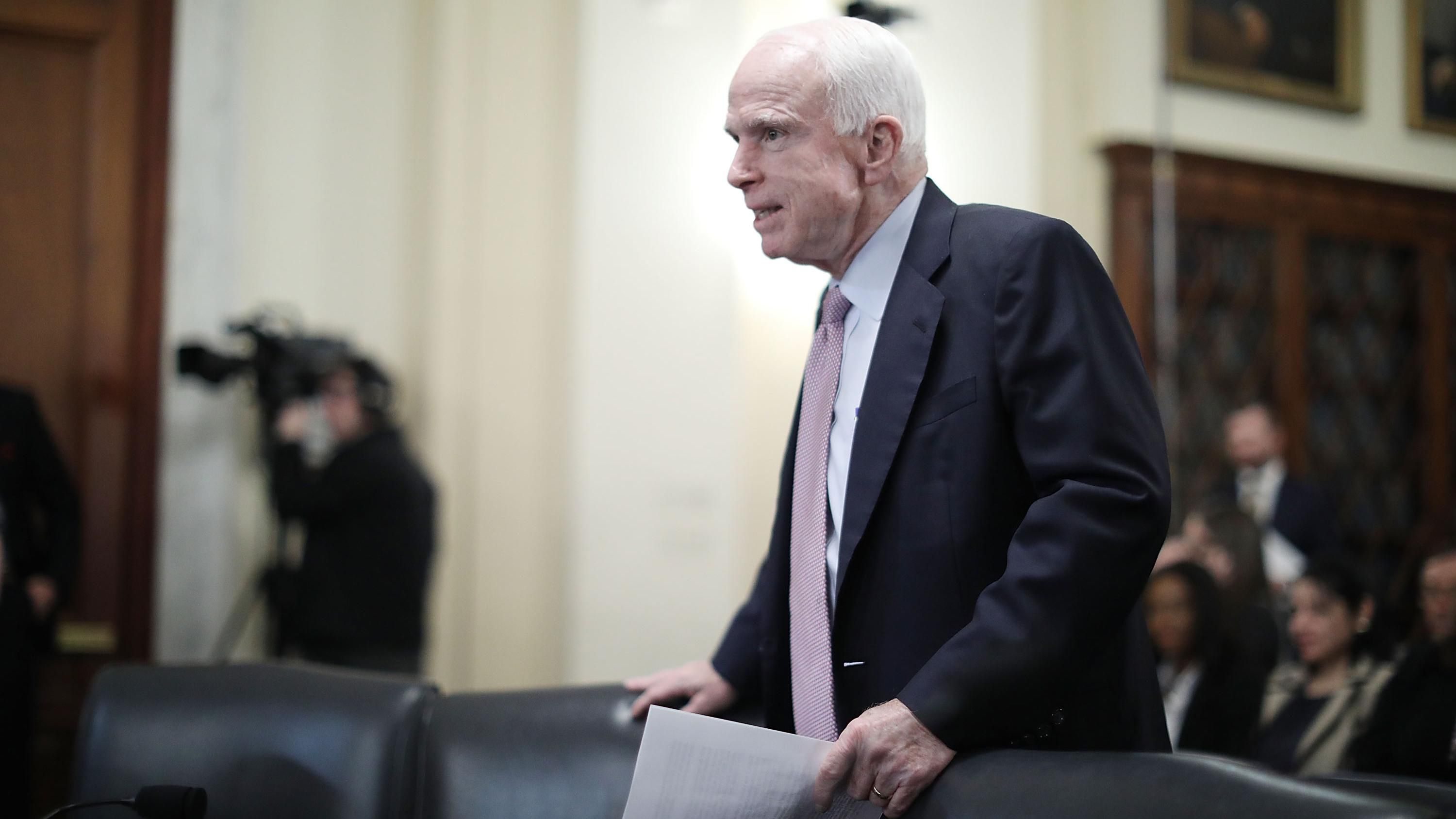 Маккейн отреагировал на арест Насирова Маккейн отреагировал на арест Насирова