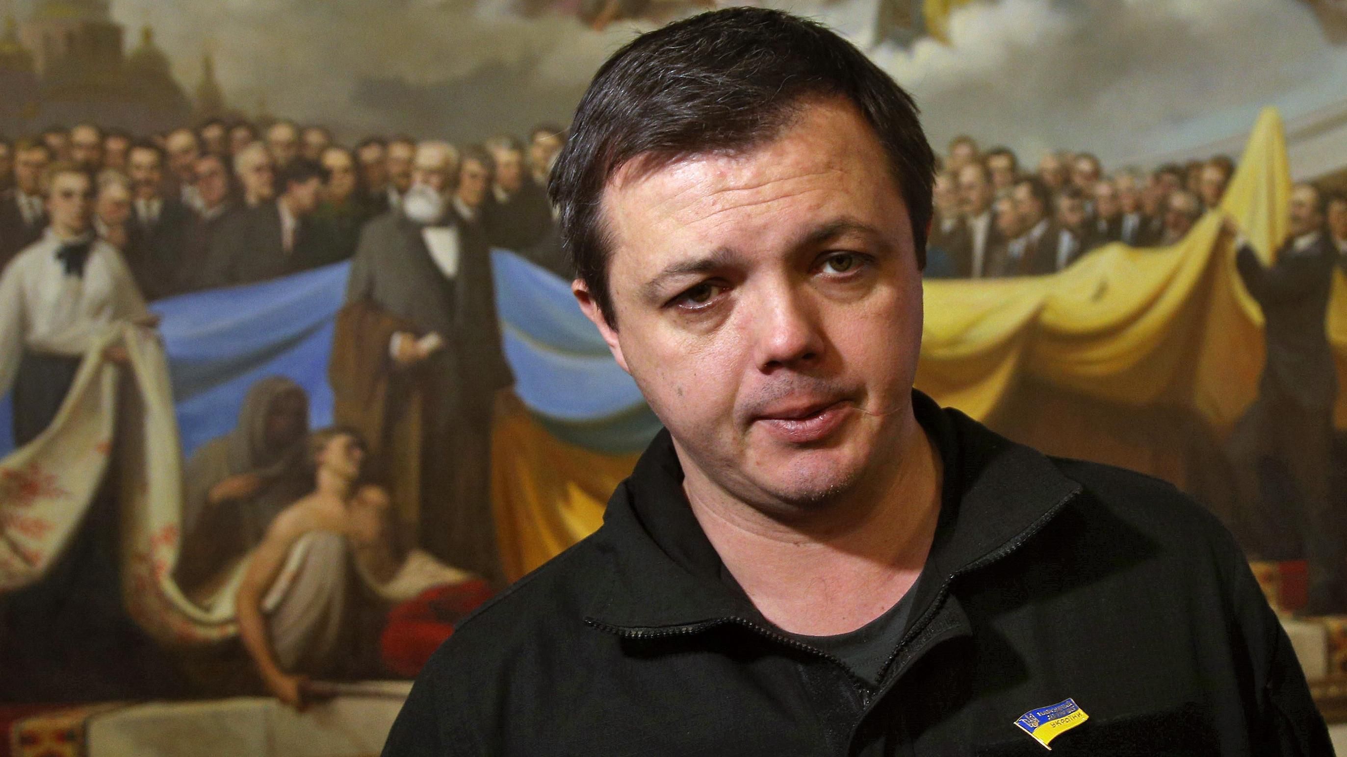 Семенченко прокоментував "появу" блокувальника, який стояв за гроші Семенченко прокоментував "появу" блокувальника, який стояв за гроші