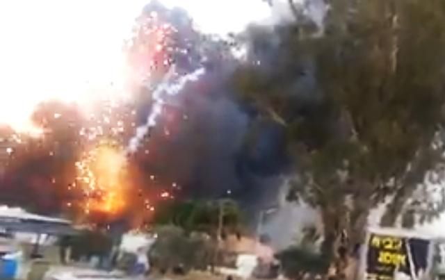 Взрыв прогремел на складе фейерверков в Израиле: есть жертвы