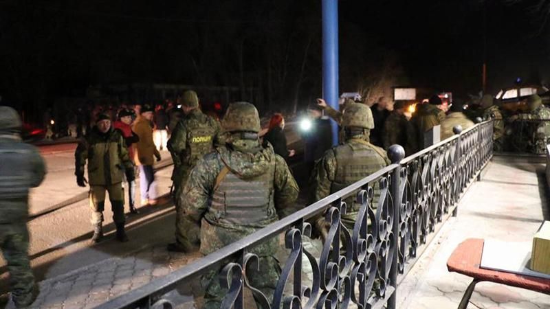 У Славянска вспыхнул конфликт с полицией