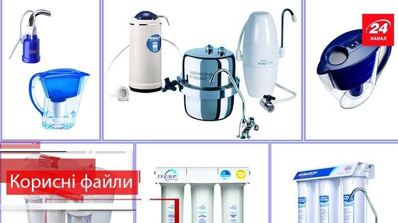 Полезные файлы. Как выбрать качественный фильтр для воды