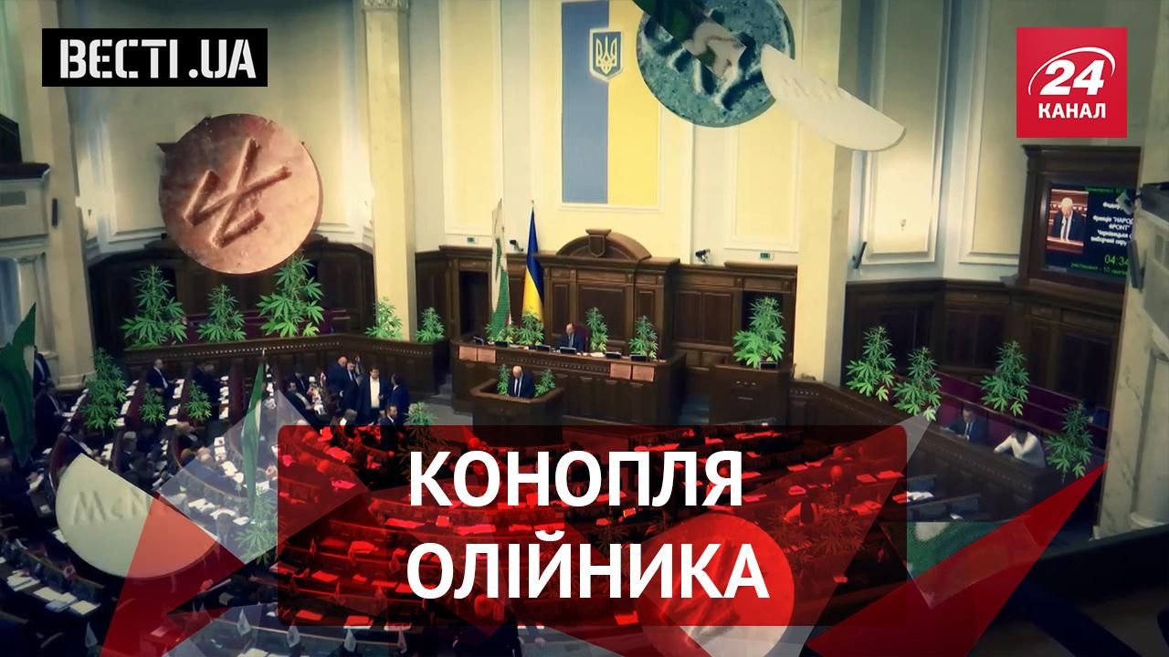 Вєсті.UA. Олійника хвилює конопля. В "ДНР" вигадали "кордон"