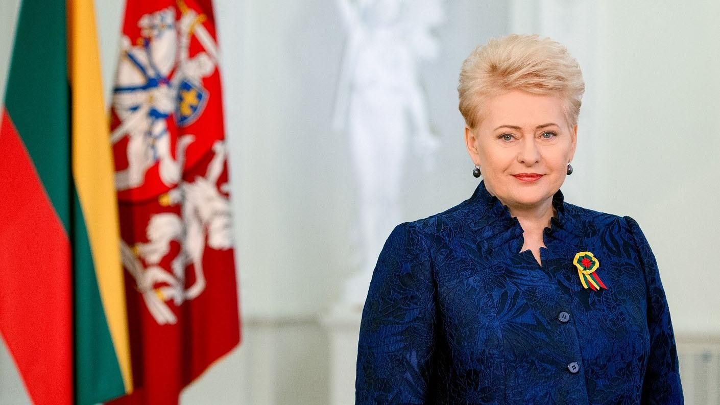 Президент Литви вкотре підтримала Україну