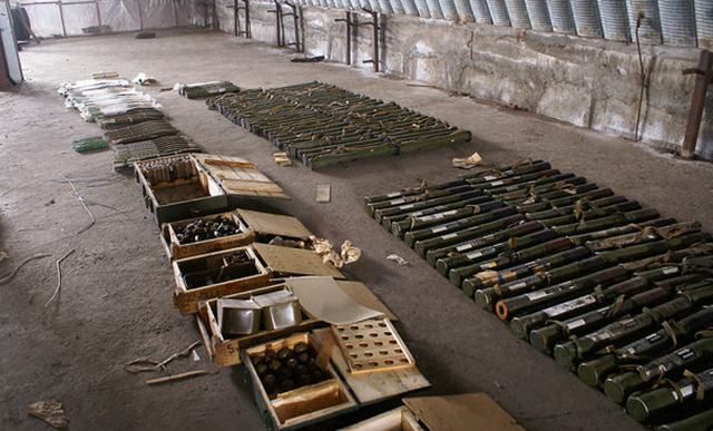 СБУ викрила грандіозний сховок зі зброєю на Запоріжжі СБУ викрила грандіозний сховок зі зброєю на Запоріжжі