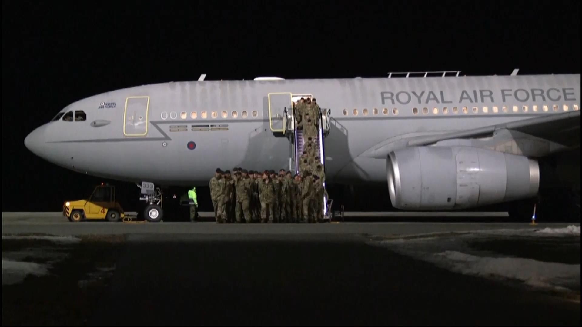 В Естонію прибули групи швидкого реагування НАТО В Естонію прибули групи швидкого реагування НАТО