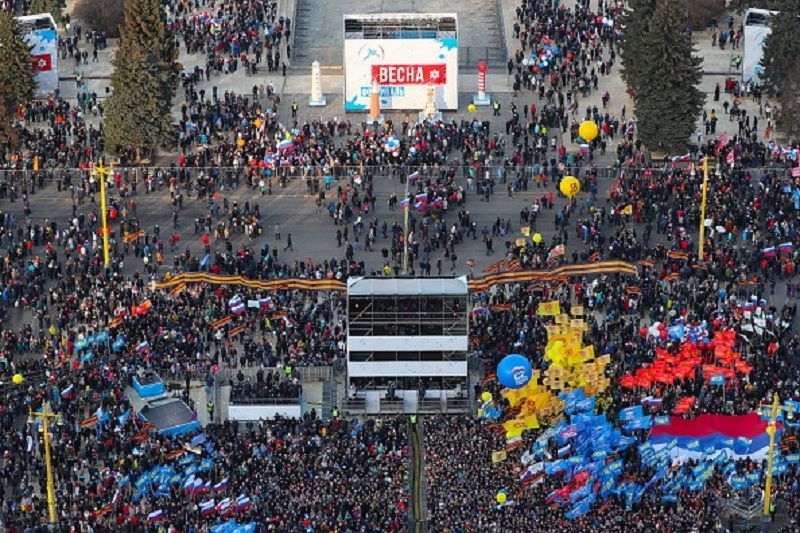 СМИ выяснили красноречивую деталь о "крымском митинге" в Москве