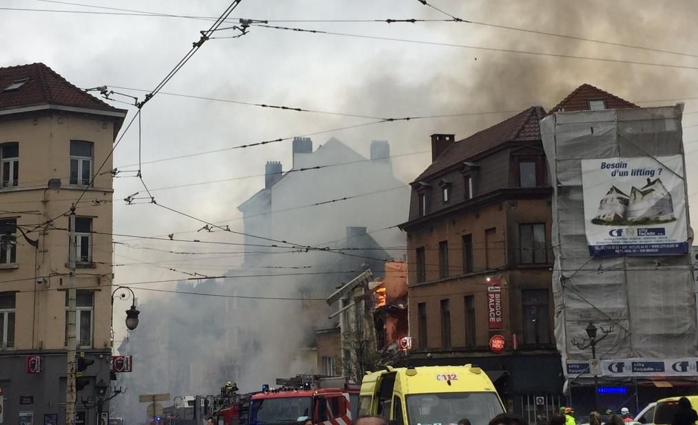 Обвал будинків у Брюсселі: під завалами знайшли загиблого Обвал будинків у Брюсселі: під завалами знайшли загиблого