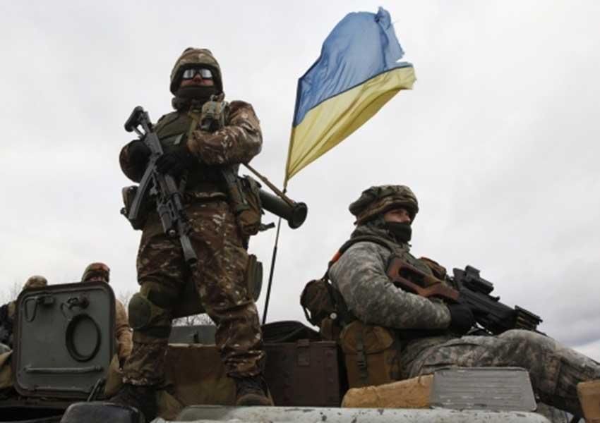 Украинские бойцы заняли позиции боевиков в районе Водяного