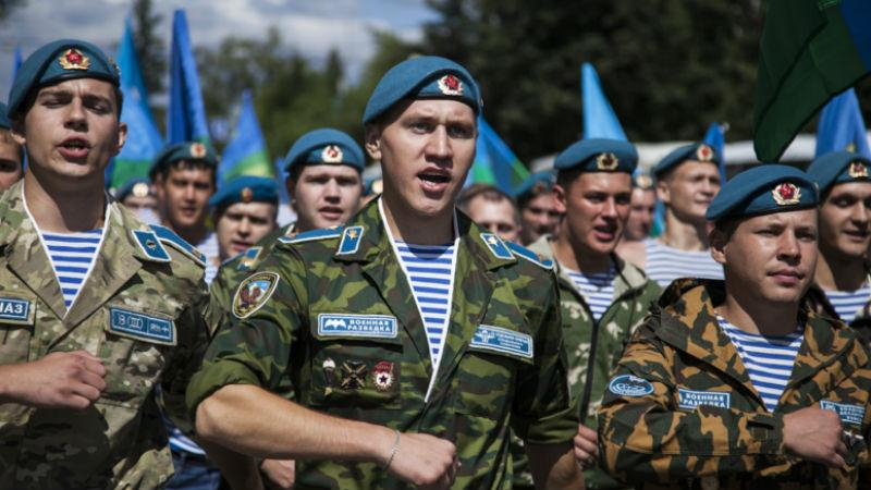 Российские десантники высадились на побережье Крыма