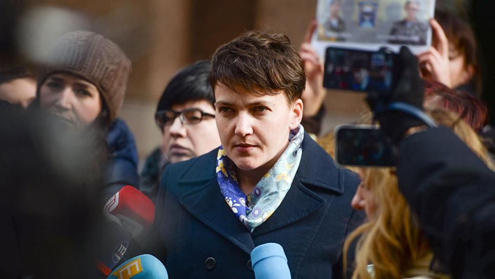 Савченко используют втемную и это факт, – СБУ Савченко используют втемную и это факт, – СБУ