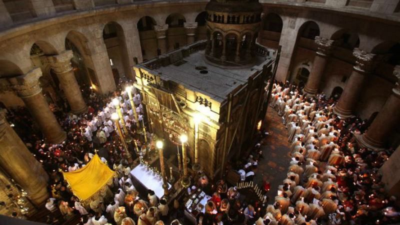 В Иерусалиме завершили реставрацию Гроба Господнего