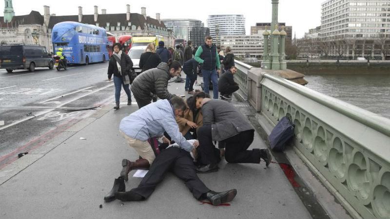 Теракт возле парламента Великобритании: число жертв возросло