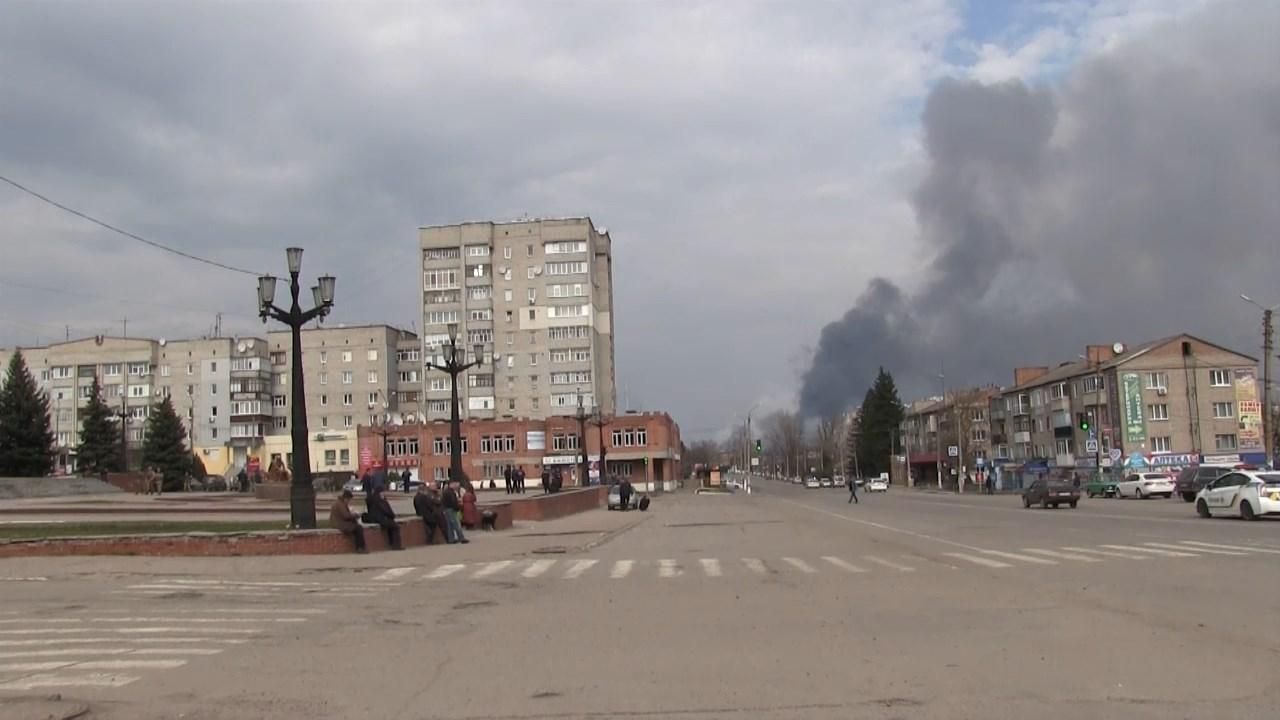 Как в Балаклее работают чрезвычайники: фоторепортаж Как в Балаклее работают чрезвычайники: фоторепортаж