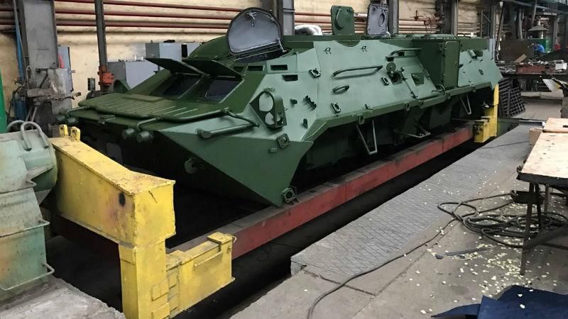 Бірюков показав, як у Києві створюють БТР – "мрію десантників" Бірюков показав, як у Києві створюють БТР – "мрію десантників"