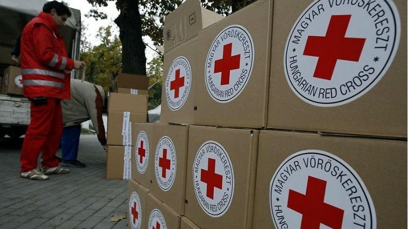 Красный Крест передал помощь на оккупированный Донбасс