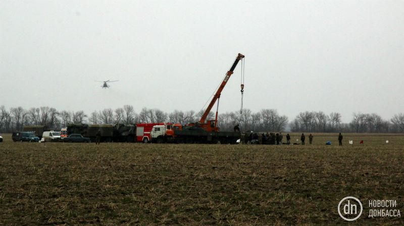 Авиакатастрофа военного вертолета: начали эвакуацию тел погибших
