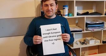 Грузины запустили флешмоб в поддержку безвиза для Украины