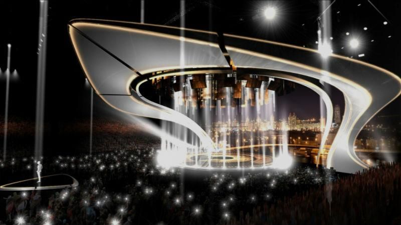 Подготовка к Евровидению-2017: организаторы начали устанавливать оборудование Подготовка к Евровидению-2017: организаторы начали устанавливать оборудование