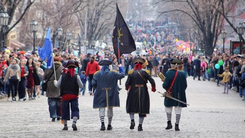 Одессой прошла яркая "Юморина" Одессой прошла яркая "Юморина"