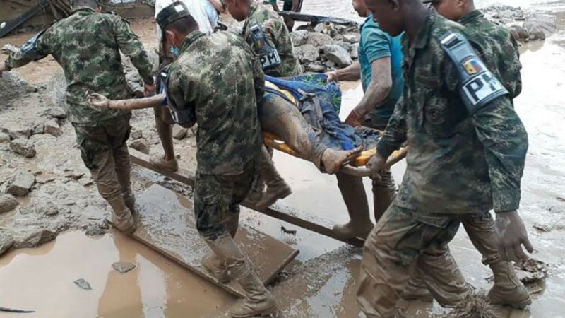 В Колумбии в результате оползней погибло 254 человека